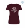 Dámské funkční tričko Burgundy (Vínová)