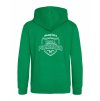 Dětská mikina na zip Premium Kelly green (Klasická zelená)