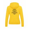 Dámská mikina Premium Sun yellow (Slunečná žlutá)