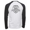 Dámské Baseball Tee Luxury White Black (Bílá Černá)