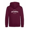 Dětská mikina Premium back burgundy