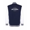 College mikina back navy