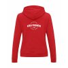 Dámská mikina Premium Fire red (Ohnivá červená)