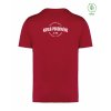 Dospělé EKO tričko Premium Hibiscus red (Tmavě červená)
