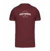 Pánské tričko premium back burgundy