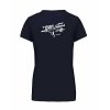 Dámské tričko premium back navy