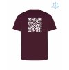 Dětské funkční tričko Burgundy (Vínová)