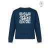 Dámský EKO crewneck Premium Peacock blue (Modrozelená)