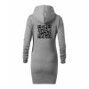Dámské mikinové šaty Heather grey (Melírově šedá)