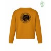 Dámský EKO crewneck Premium Curcuma (Kurkumově žlutá)