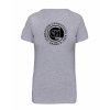 Dámské tričko premium back grey