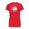 Dámské tričko premium back red
