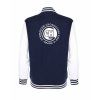College mikina back navy