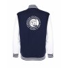 College mikina back navy