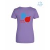 Dámské funkční tričko Digital lavender (Studená levandulová)
