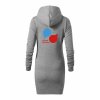 Dámské mikinové šaty Heather grey (Melírově šedá)