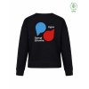 Dámský EKO crewneck Premium Black (Černá)