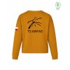Dámský EKO crewneck Premium Curcuma (Kurkumově žlutá)