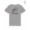 Dámské EKO tričko Premium Heather Grey (Světle šedá)