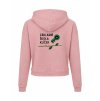 Dámská crop mikina Dusty pink (Starorůžová)