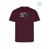 Dětské funkční tričko Burgundy (Vínová)