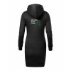 Dámské mikinové šaty Black (Černá)