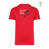 Dospělé EKO tričko Premium Poppy Red (Makově červená)