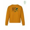 Dámský EKO crewneck Premium Curcuma (Kurkumově žlutá)