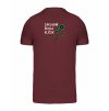 Pánské tričko premium back burgundy