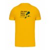 Pánské tričko premium back yellow