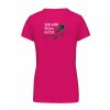 Dámské tričko premium back fuchsia