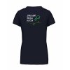 Dámské tričko premium back navy