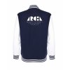 College mikina back navy