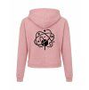 Dámská crop mikina Dusty pink (Starorůžová)