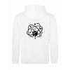 Dospělá mikina Premium back white