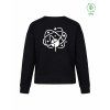 Dámský EKO crewneck Premium Black (Černá)
