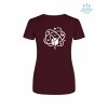 Dámské funkční tričko Burgundy (Vínová)
