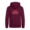 Dětská mikina Premium back burgundy