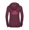 Dámská mikina luxury back burgundy