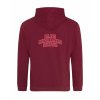 Dospělá mikina Premium back burgundy