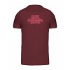 Pánské tričko premium back burgundy