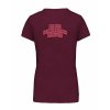 Dámské tričko premium back burgundy