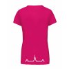 Dámské tričko premium back fuchsia