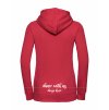 Dámská mikina luxury back red