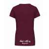 Dámské tričko premium back burgundy