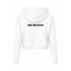 Dámská crop mikina White (Bílá)