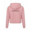 Dámská crop mikina Dusty pink (Starorůžová)