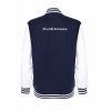 College mikina back navy