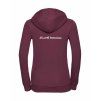 Dámská mikina luxury back burgundy