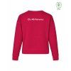Dámský EKO crewneck Premium Hibiscus red (Tmavě červená)